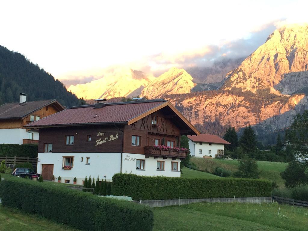 Bed and Breakfast Haus Karl'S Ruh Ehrwald Exteriér fotografie
