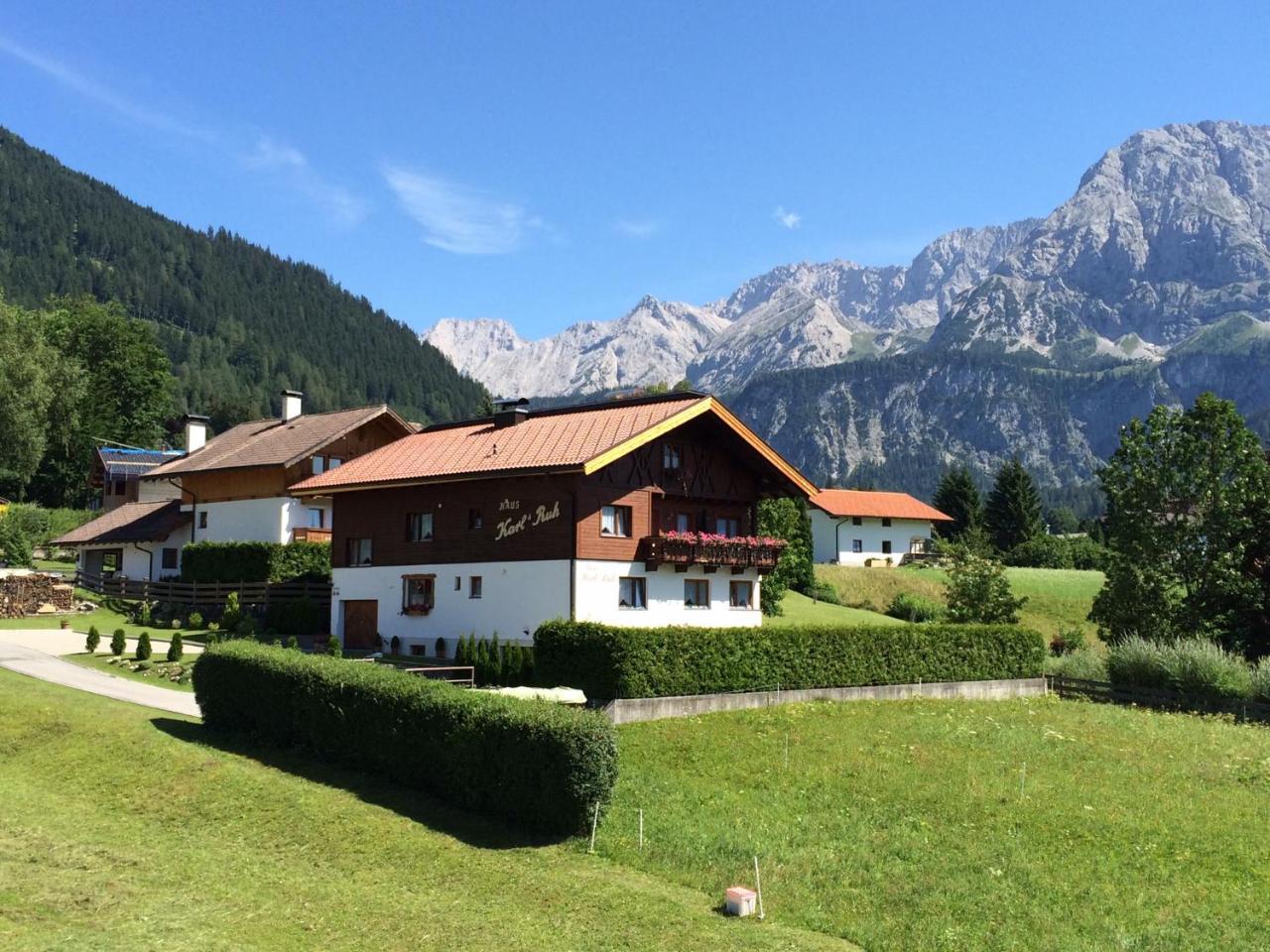 Bed and Breakfast Haus Karl'S Ruh Ehrwald Exteriér fotografie